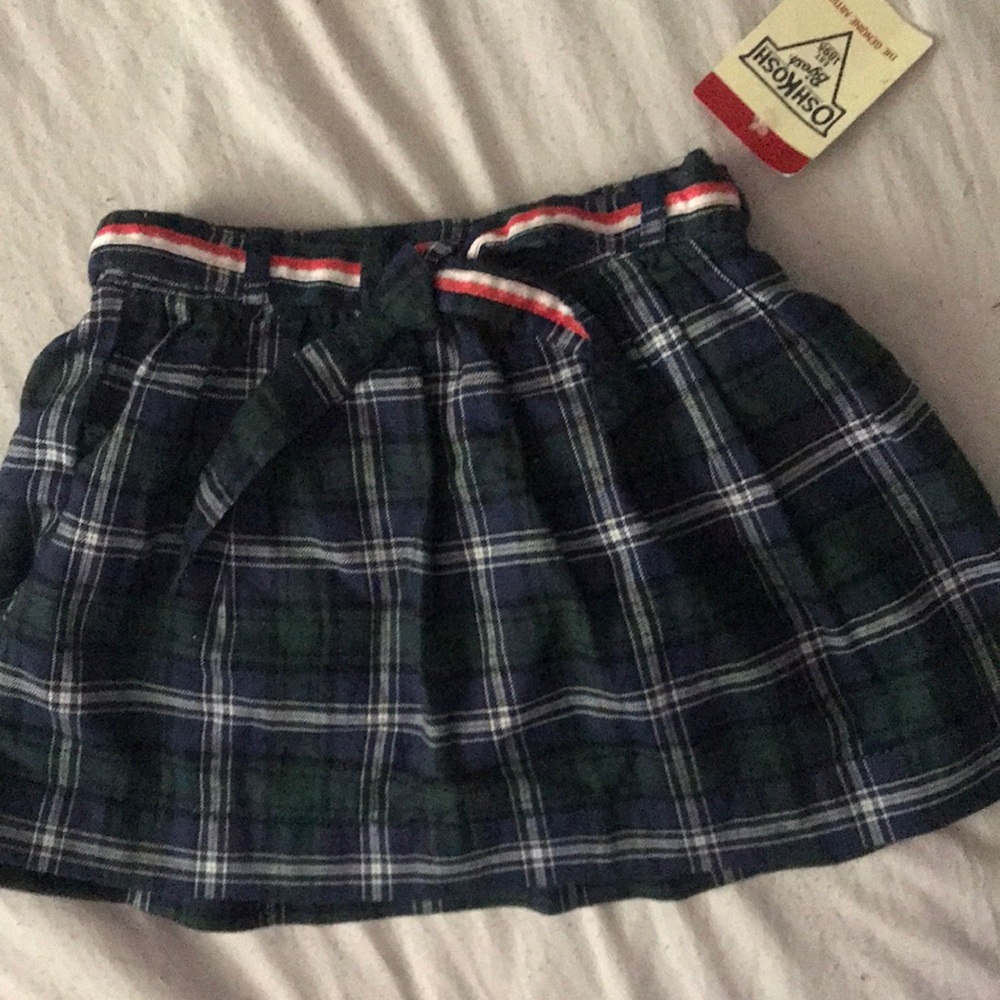 New plaid little girls skirt tarton